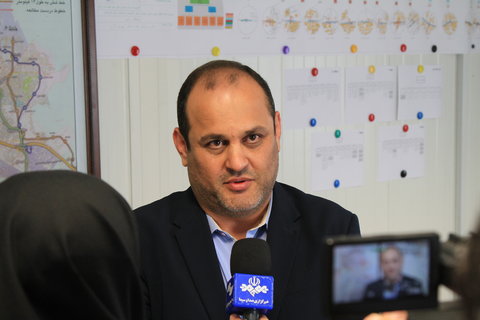 پیشرفت فاز اول خط ۲ قطار شهری به ۴۲ درصد رسیده است