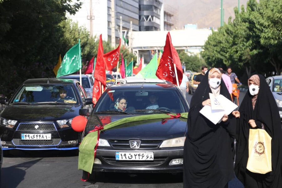 آسمان کرج غرق شور و شادی