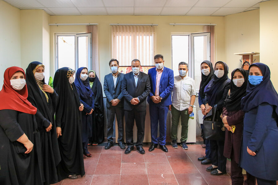 کارگاه تولید ماسک در فرهنگسرای شهید آوینی راه اندازی شد