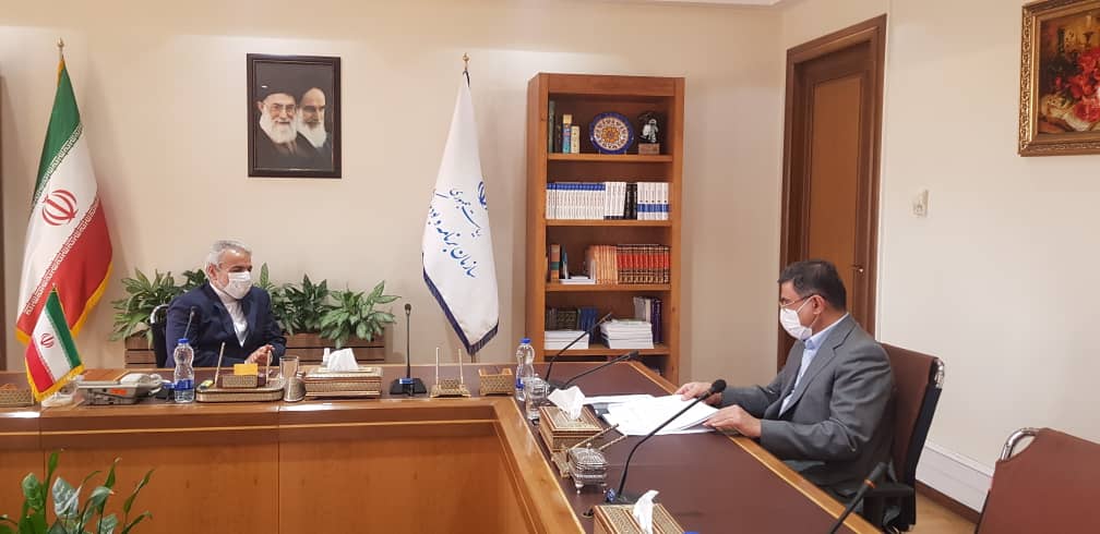 دیدار استاندار البرز با رییس سازمان برنامه و بودجه کشور