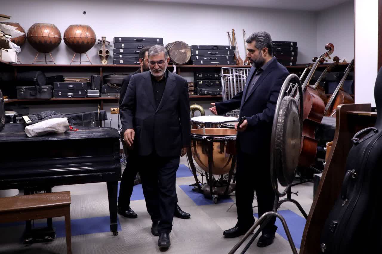 دیدار رئیس امور فرهنگی، گردشگری و ورزش سازمان برنامه و بودجه با مدیرعامل بنیاد رودکی