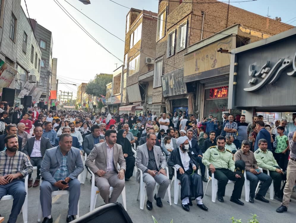 حضور پرشور شهروندان چهارباغ در جشن بزرگ غدیر